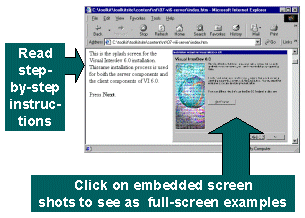 Sample Software Documentation Screen Shot
